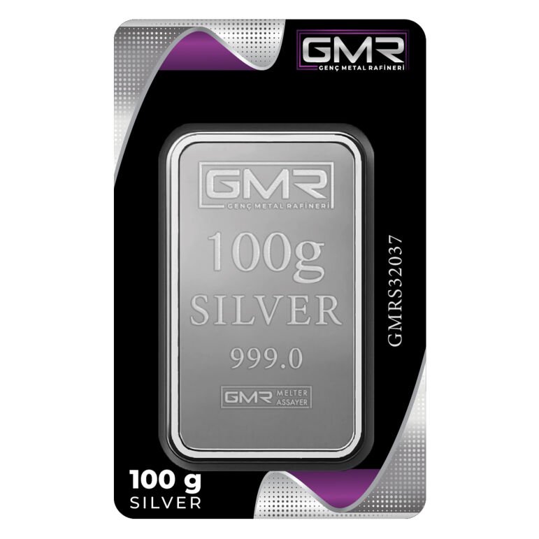 EG Kuyumculuk 100 gr Gümüş Külçe Gmr